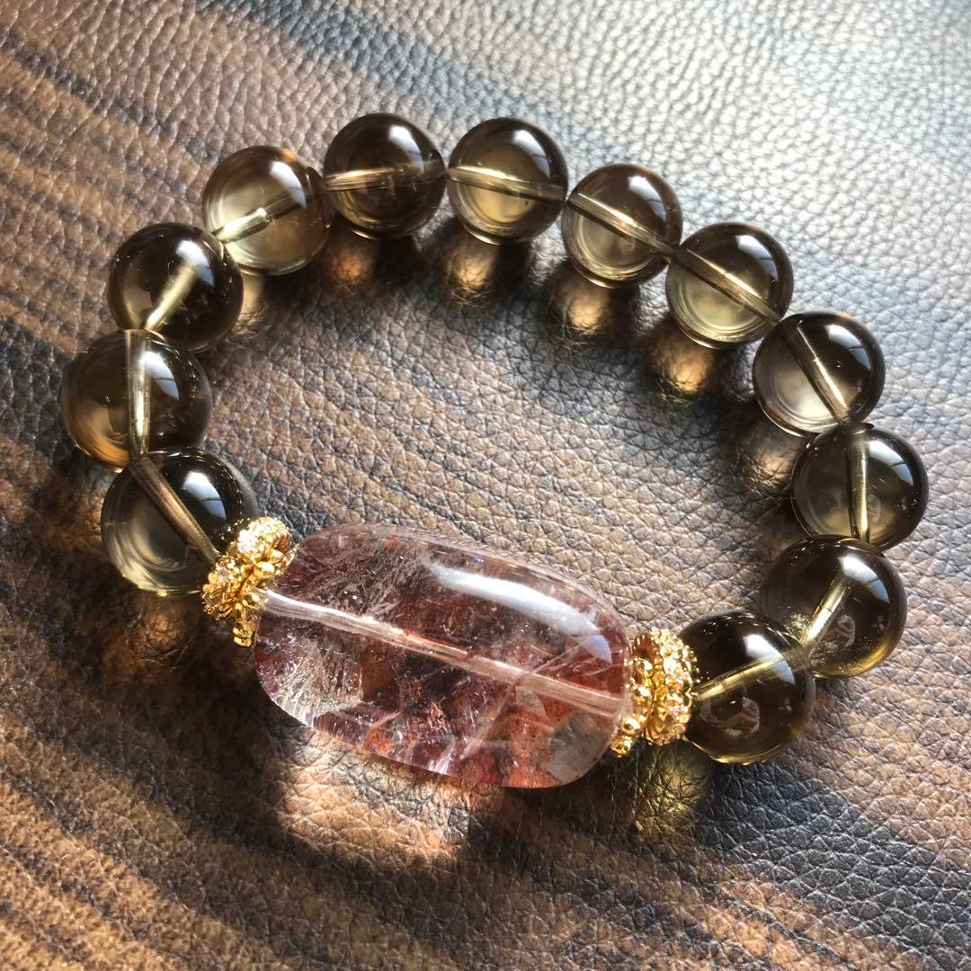 シルバーシラーオーロラクォーツ❣️16cm