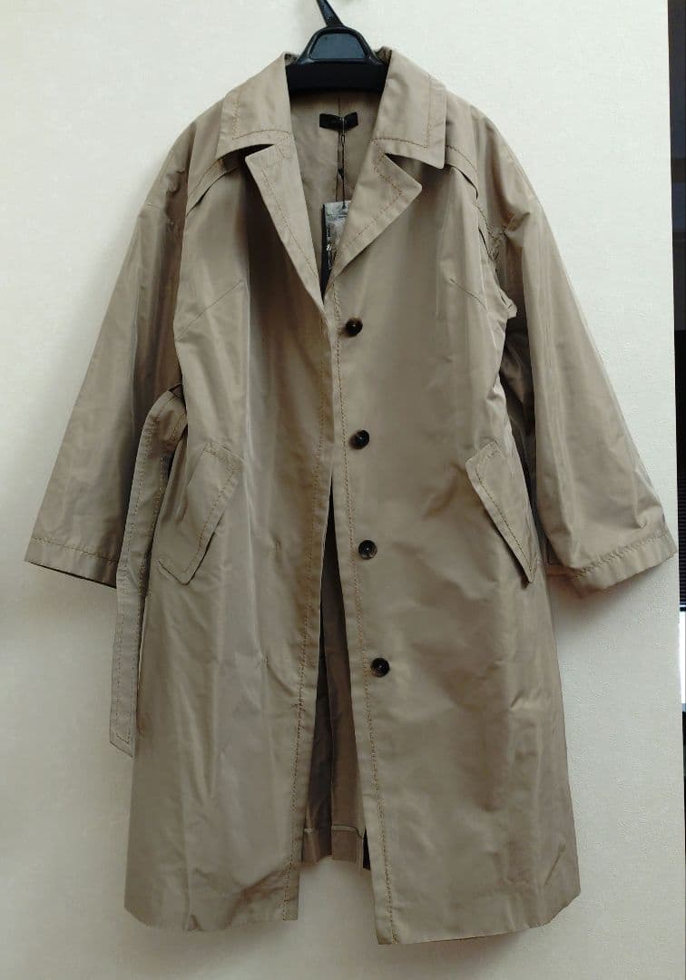 【新品タグ付き】Modify トレンチ コート ロング　ワールド　82,950円