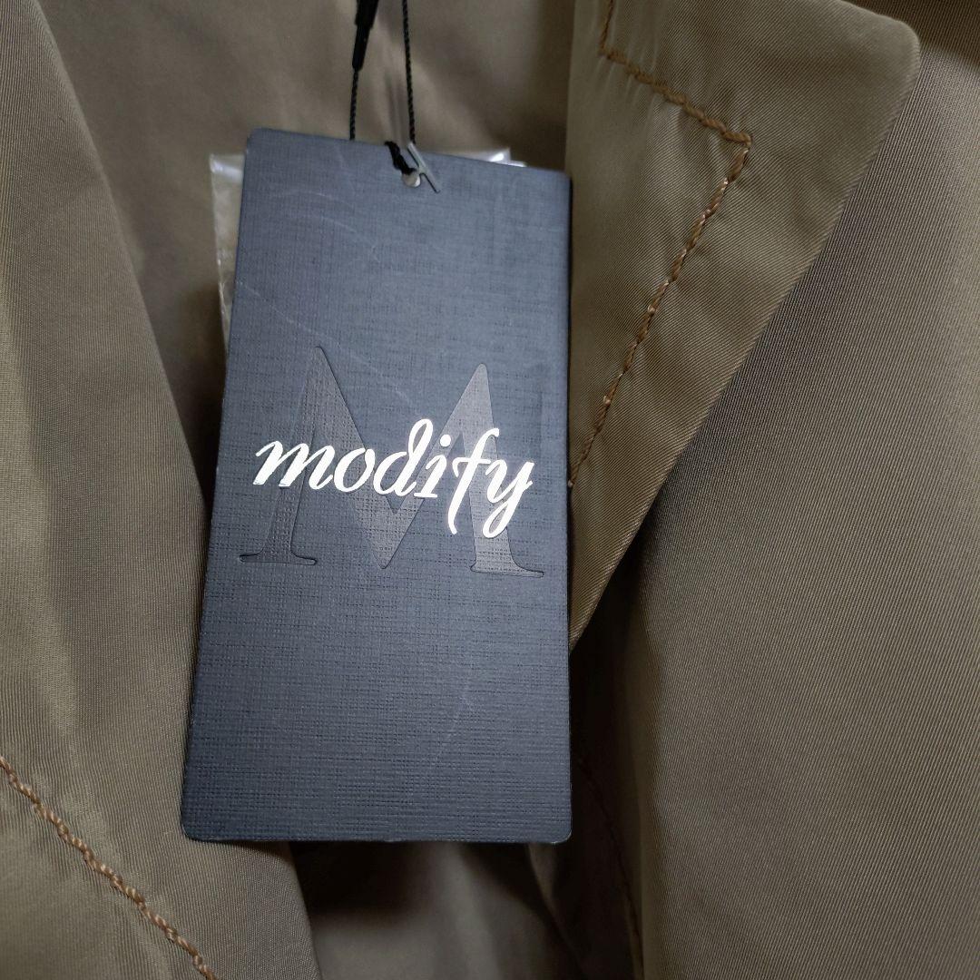 【新品タグ付き】Modify トレンチ コート ロング　ワールド　82,950円