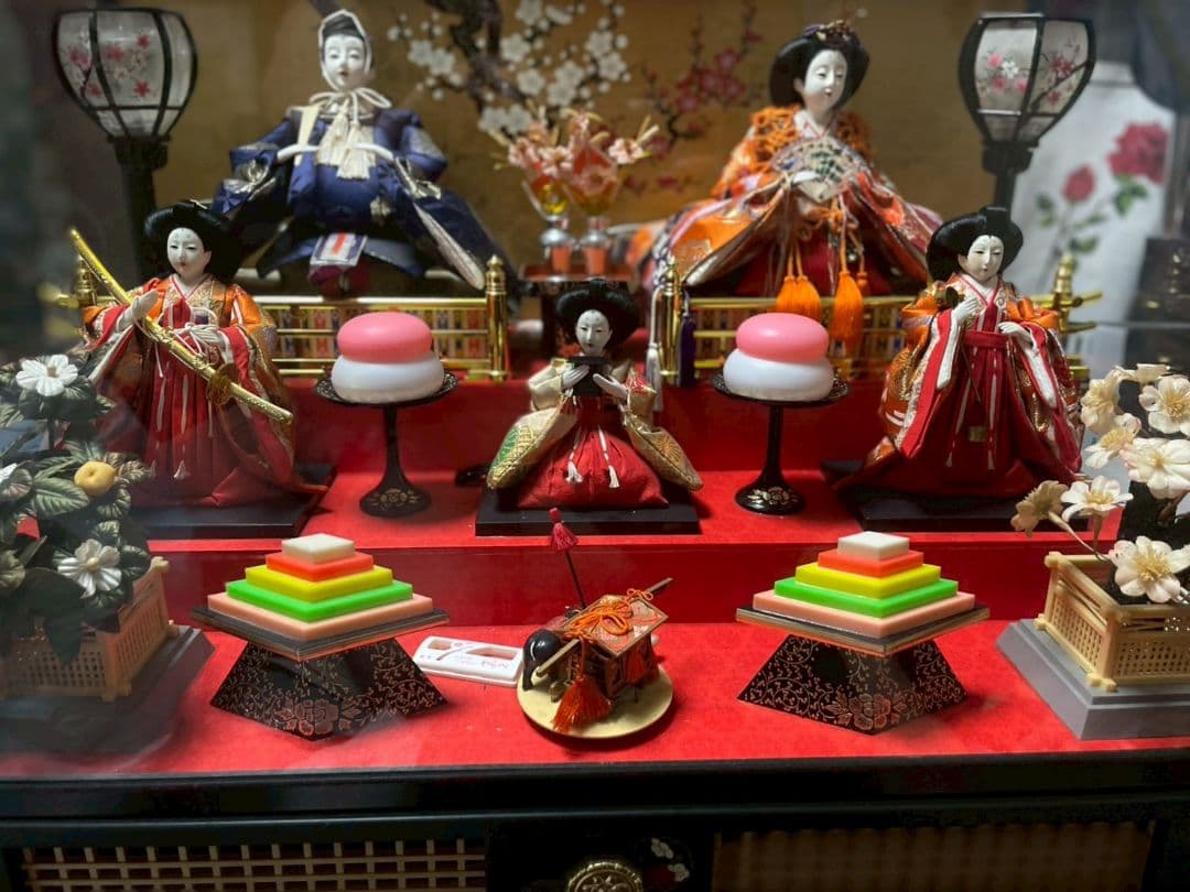 伝統的 雛人形セット 菊水作