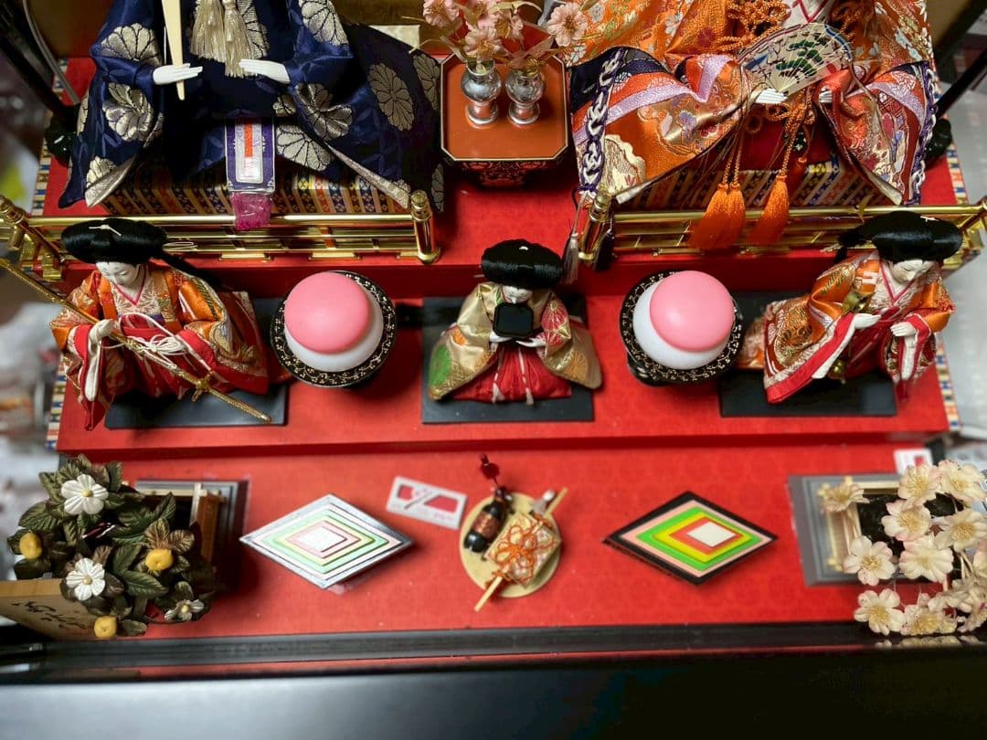 伝統的 雛人形セット 菊水作