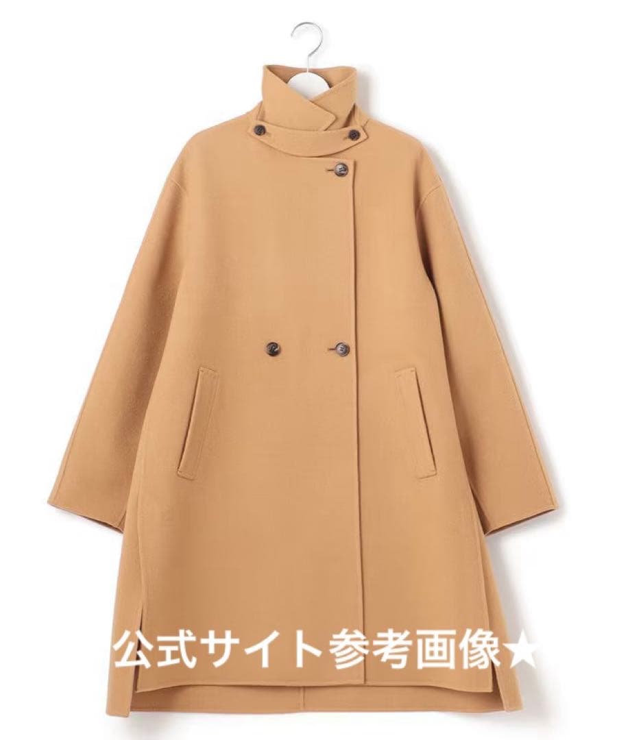 ♡23区♡【滝沢眞規子さん着用】ウールリバー チェスターコート♡完売38キャメル