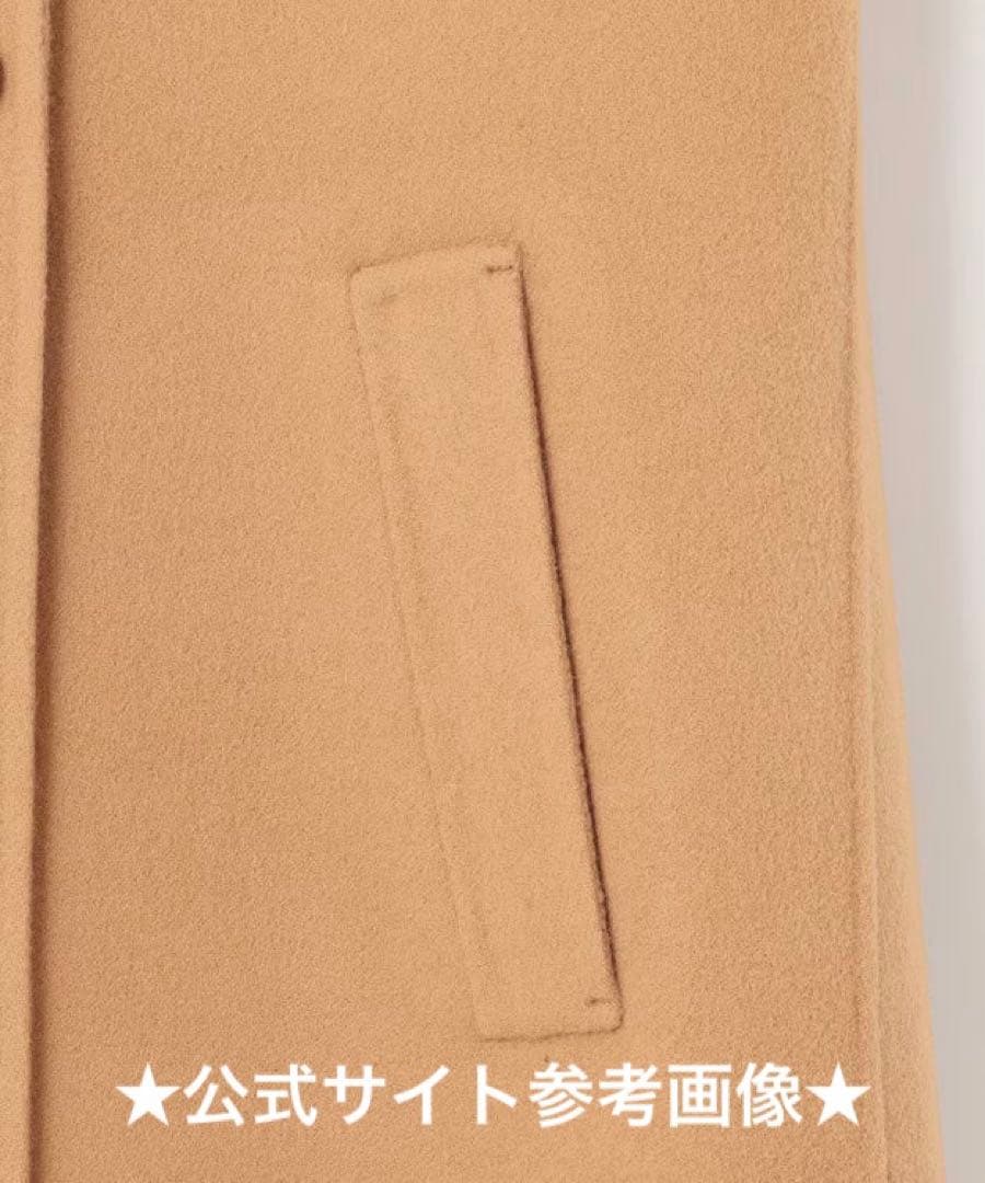 ♡23区♡【滝沢眞規子さん着用】ウールリバー チェスターコート♡完売38キャメル