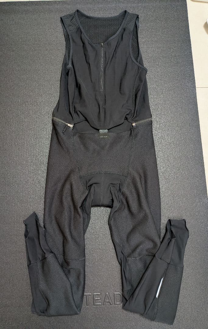 パールイズミ　クイック ビブ タイツLサイズ3DXパッド０度対応モデル