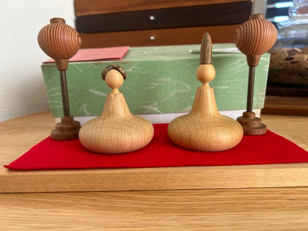 三浦木地　三浦忠司　木製 雛人形 ひな祭り