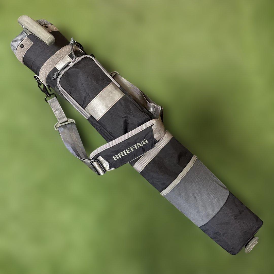 ブリーフィング 限定ウルフグレー キャディバック セルフスタンドバック