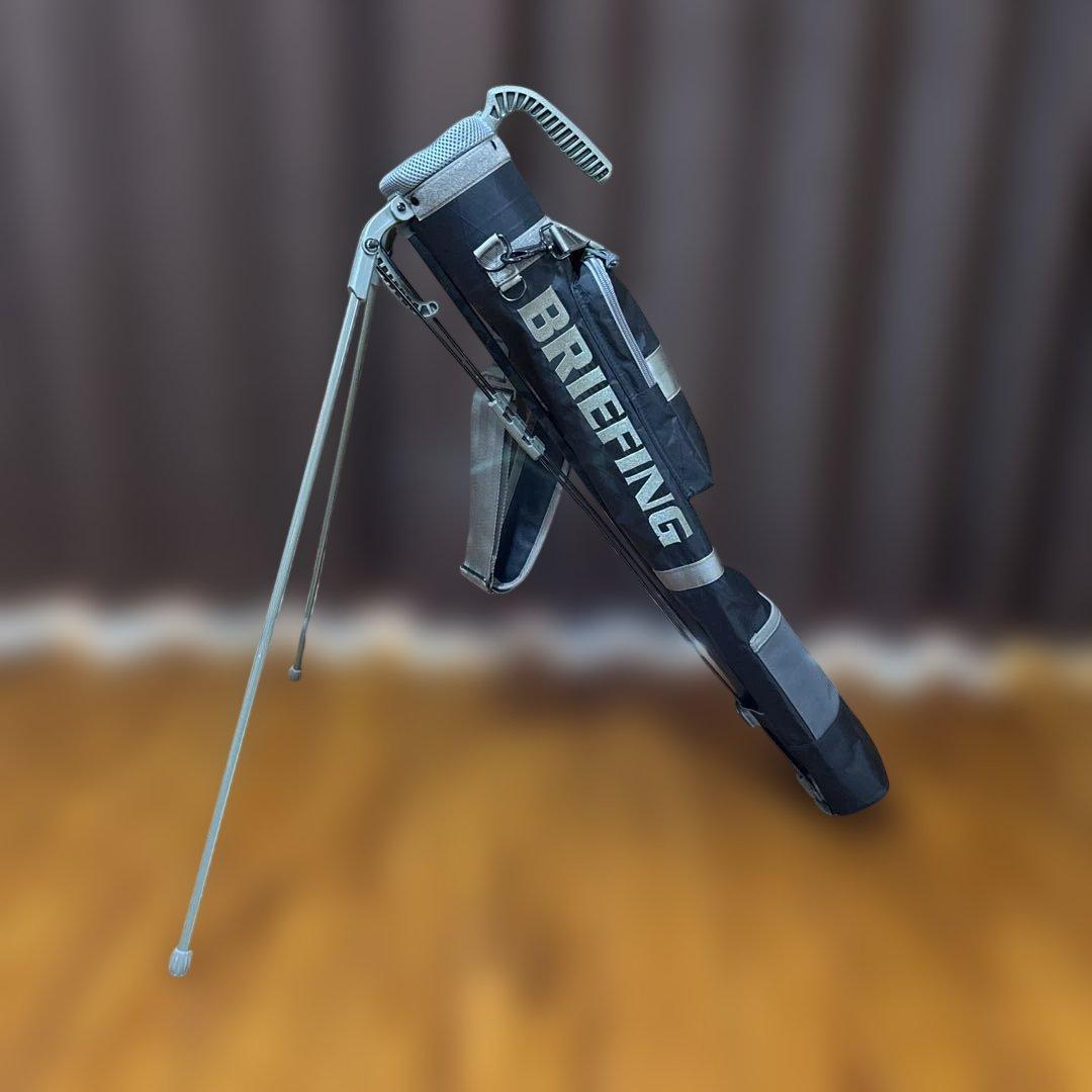 ブリーフィング 限定ウルフグレー キャディバック セルフスタンドバック