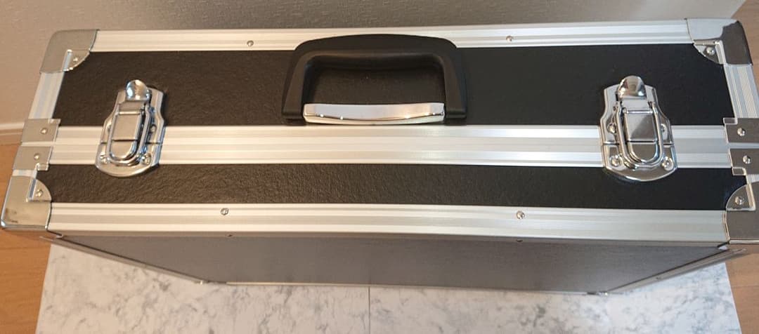 アルミトランク ジュラルミンケース 黒 ブラック