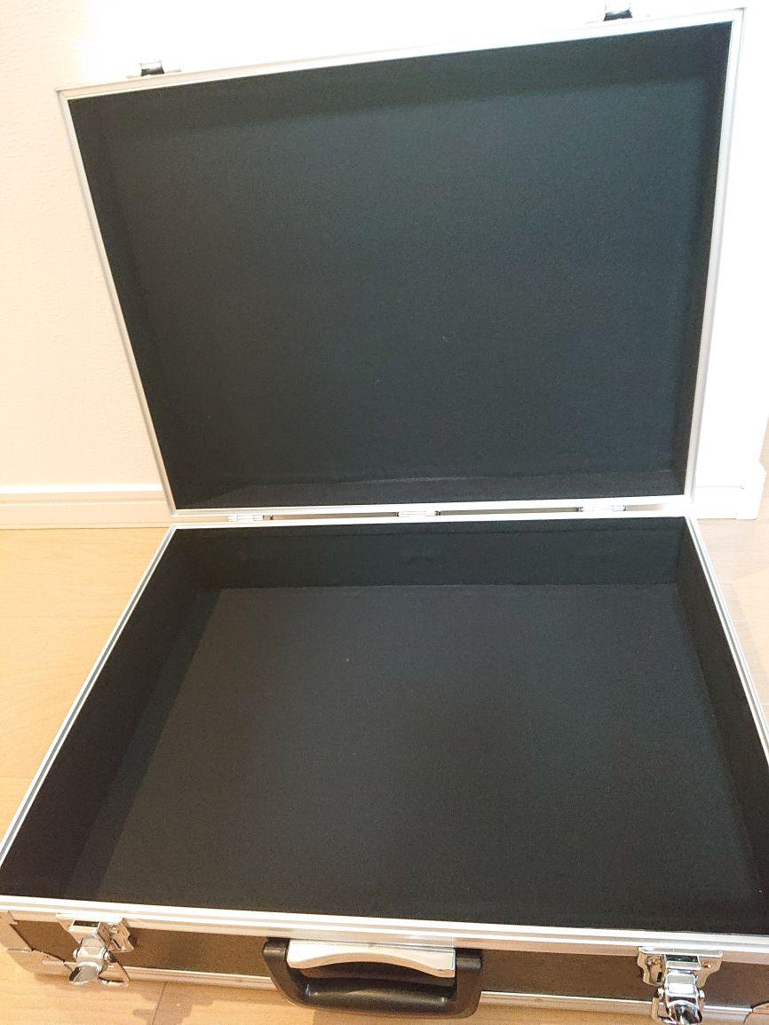 アルミトランク ジュラルミンケース 黒 ブラック