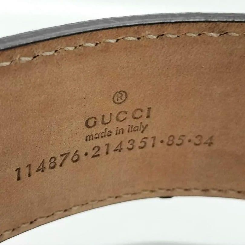 GUCCI インターロッキングG 80cm±3 シャンパンゴールド d28