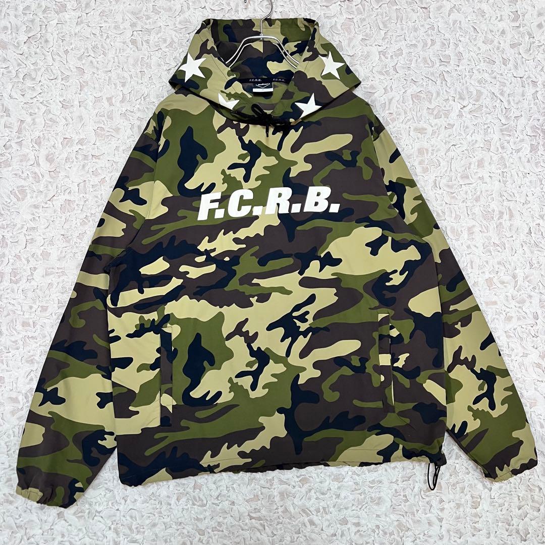 『完売品』　エフシーレアルブリストル　パーカー　ナイロン　カモ柄　スター　【M】