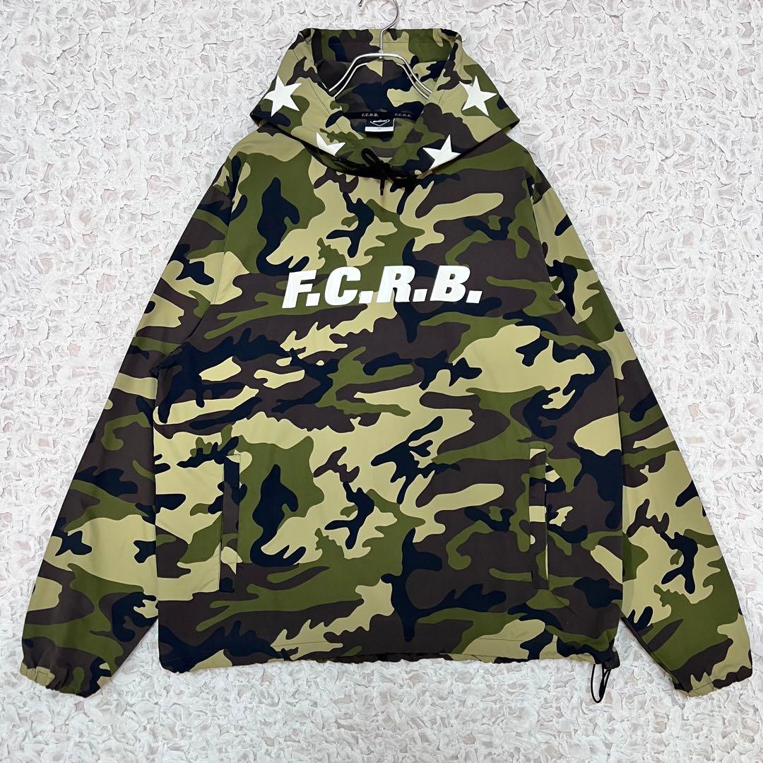 『完売品』　エフシーレアルブリストル　パーカー　ナイロン　カモ柄　スター　【M】