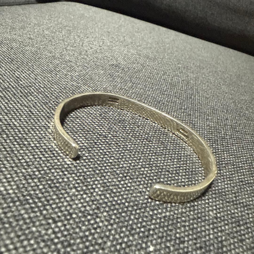 アリゾナフリーダム　シルバー編み込みバングル 日本製