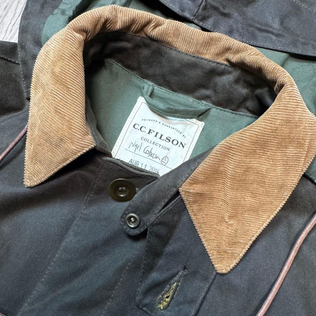 【未使用品】Nigel Cabourn × FILSON オイルドロングコート