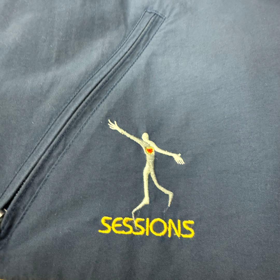 【レア】US古着　90s 00s SESSIONS スノボージャケット　S