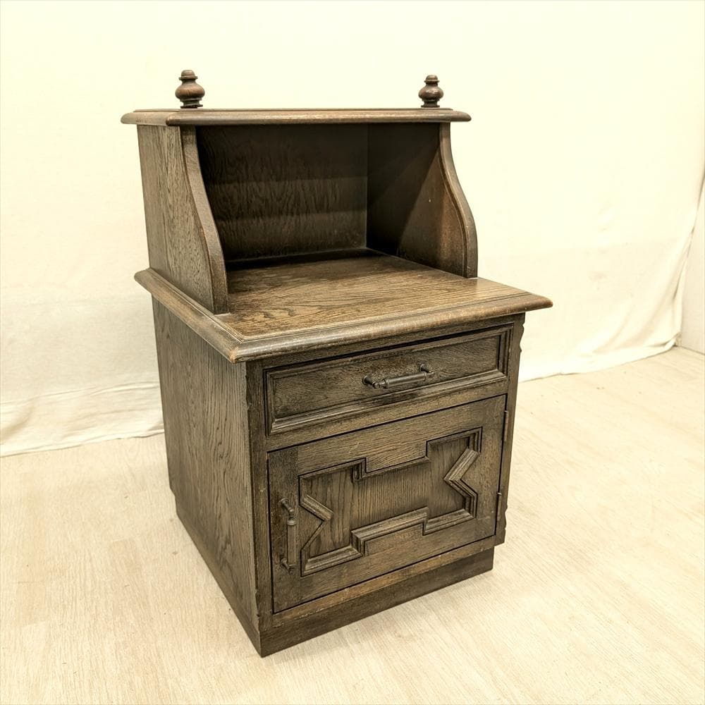 永田良介商店　神戸洋家具　ナイトテーブル　サイドテーブル　飾り棚　キャビネット