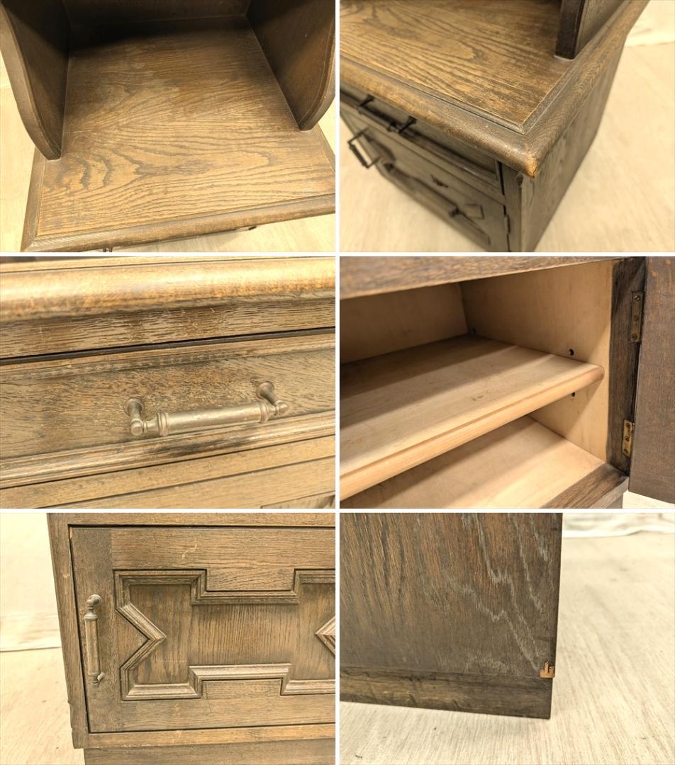 永田良介商店　神戸洋家具　ナイトテーブル　サイドテーブル　飾り棚　キャビネット