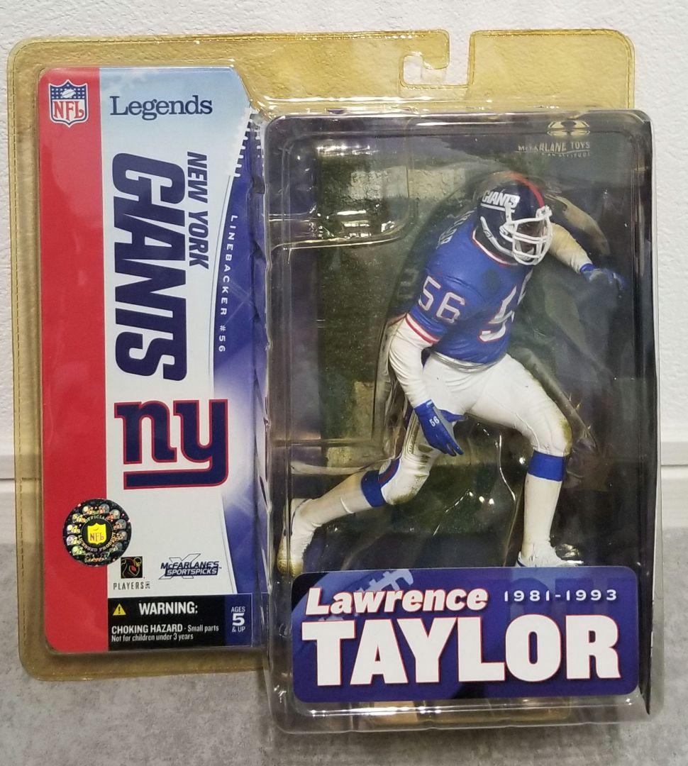 【レア　未開封】NFL　マクファーレンスポーツフィギュア★ローレンス・テイラー★