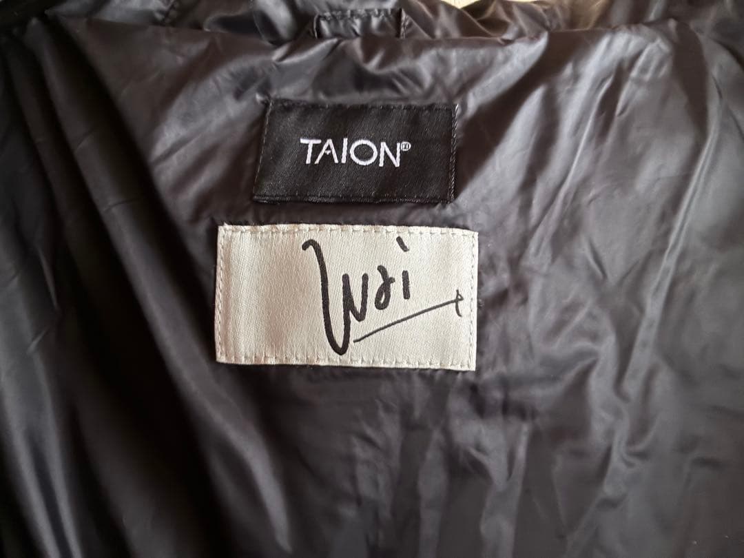 新品SHIPS別注Wai+ × TAION:〈手洗い可能〉ミディ ダウン コート