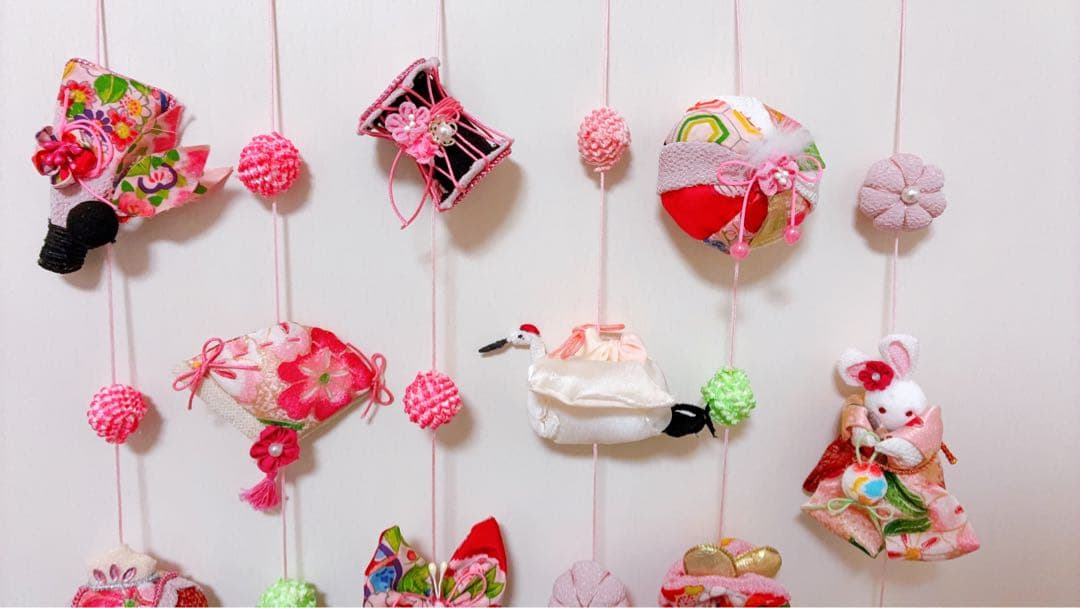 つるし飾り、お祝い、お正月 桃の節句、端午の節句、七五三、お誕生日