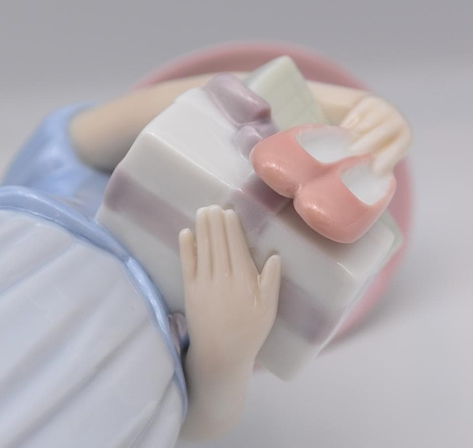 新しい靴　＃6487　No.2　★リヤドロ　スペイン　光沢仕上げ　ヴィンテージ