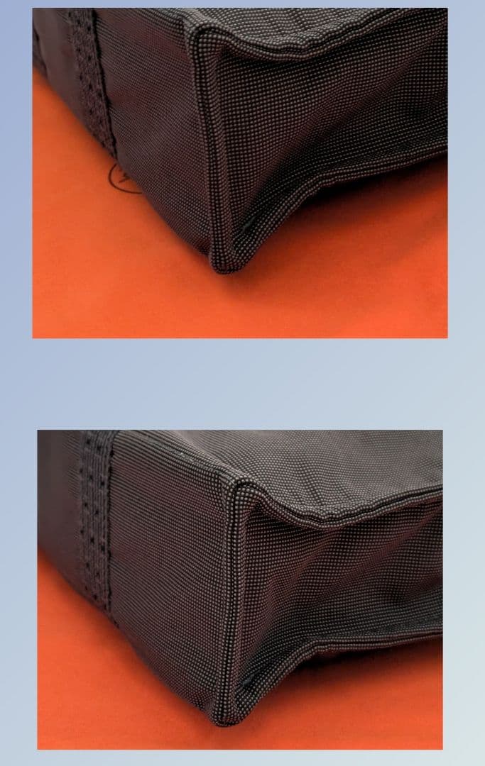 【美品】HERMES エルメス トートバッグエールラインMM 保存用巾着袋付き