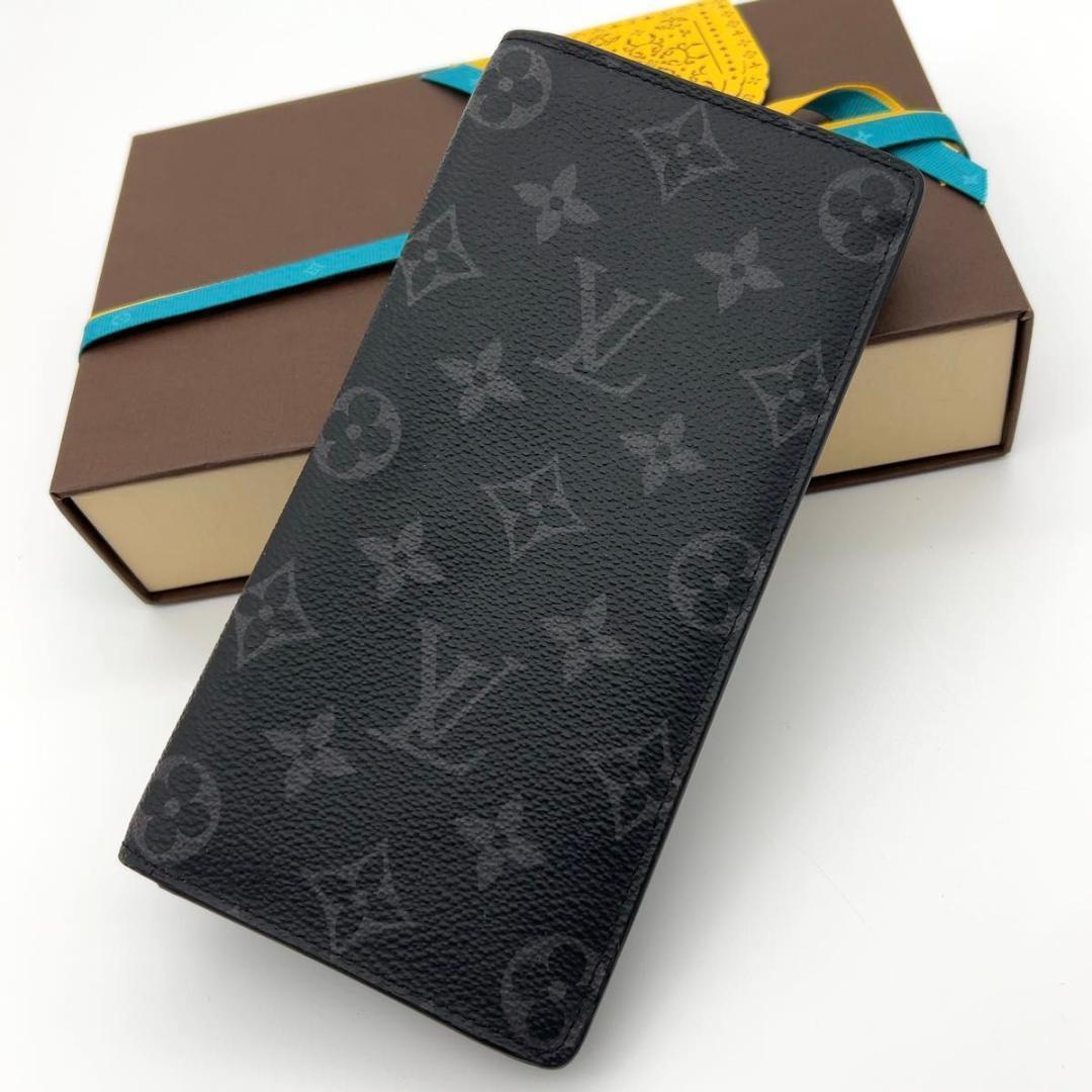 パンダ様★【極美品】ルイヴィトン 長財布 エクリプス ポルトフォイユ ブラザ