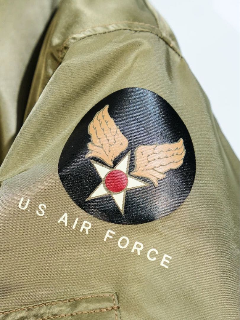 40 Lサイズ希少B-15B初期型復刻MA-1前身ムートン REALSIMONS