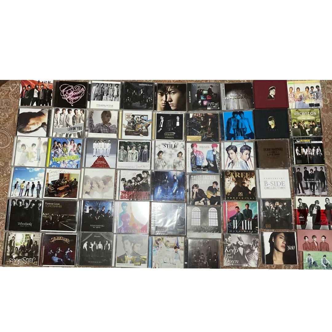 東方神起 ほぼ日本盤CD 大量まとめセット 55枚セット DVD付多め 5人時代