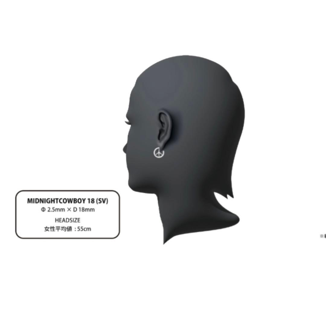 MIDNIGHTCOWBOY 18 (SV) ピアス(片耳用)