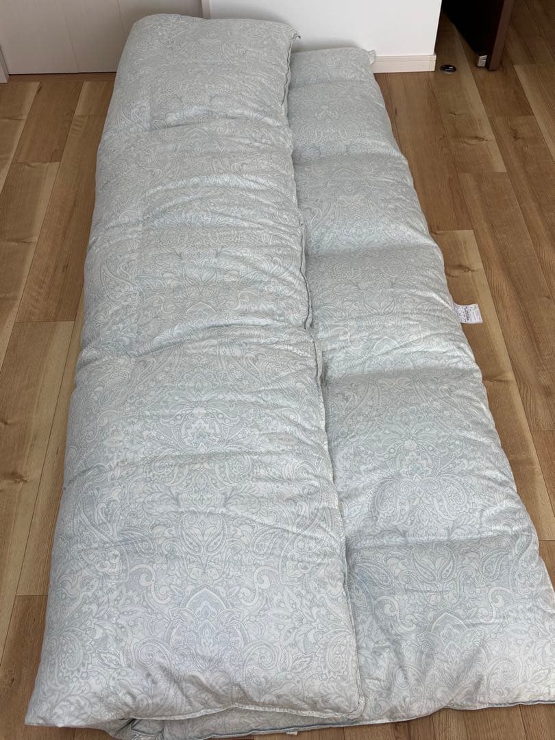 ロマンス小杉 羽毛掛け布団ハンガリー シルバーグースダウン93% シングル