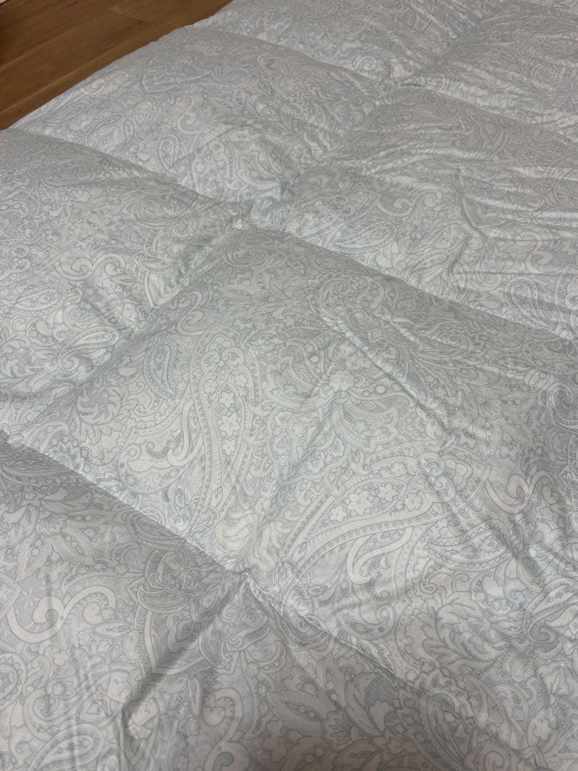 ロマンス小杉 羽毛掛け布団ハンガリー シルバーグースダウン93% シングル