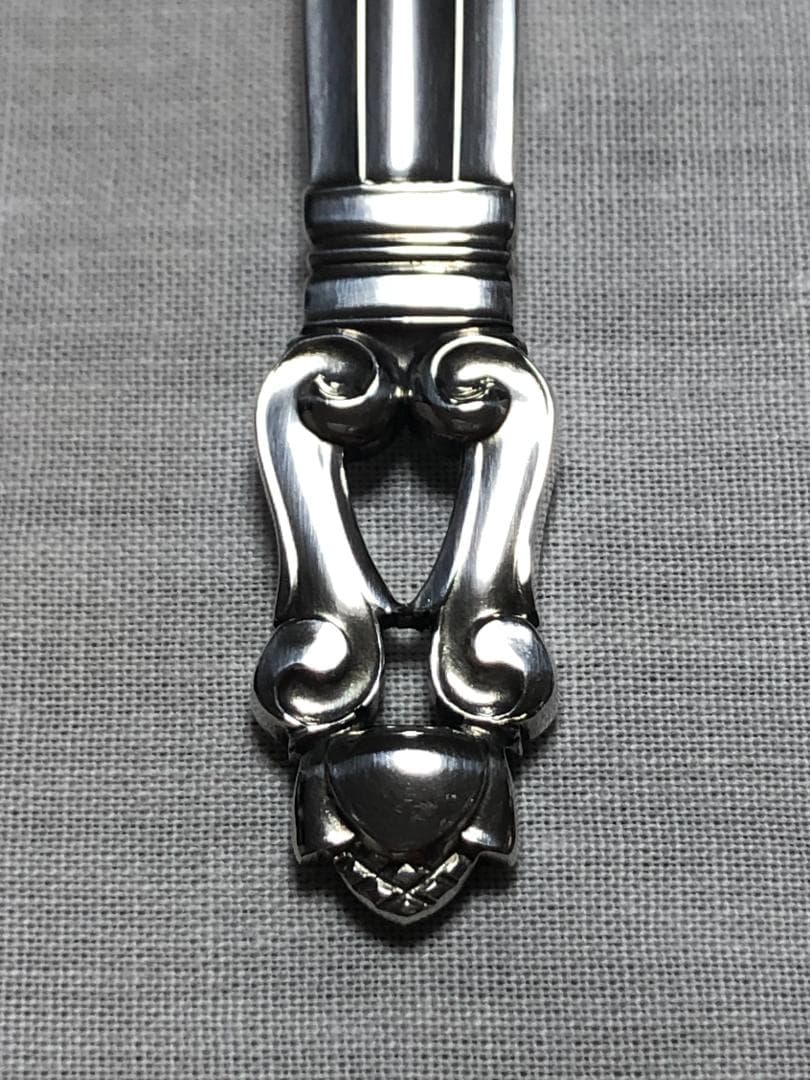 美品 ジョージジェンセン ACORN ディナーフォーク STERLING ①