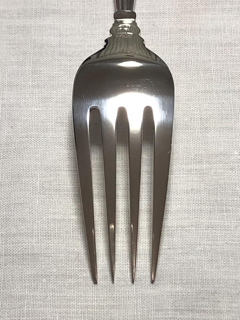 美品 ジョージジェンセン ACORN ディナーフォーク STERLING ①
