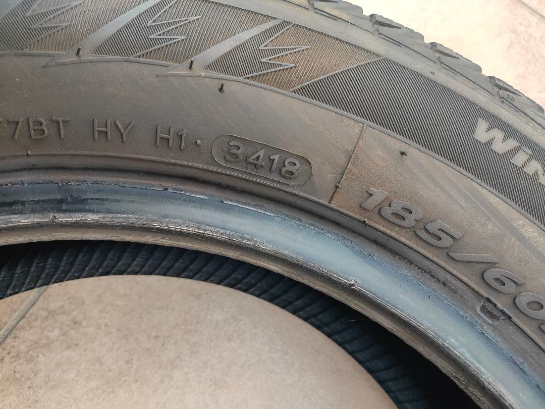 HANKOOK Winter i*cept iZ2 A 185/60R15 4本
