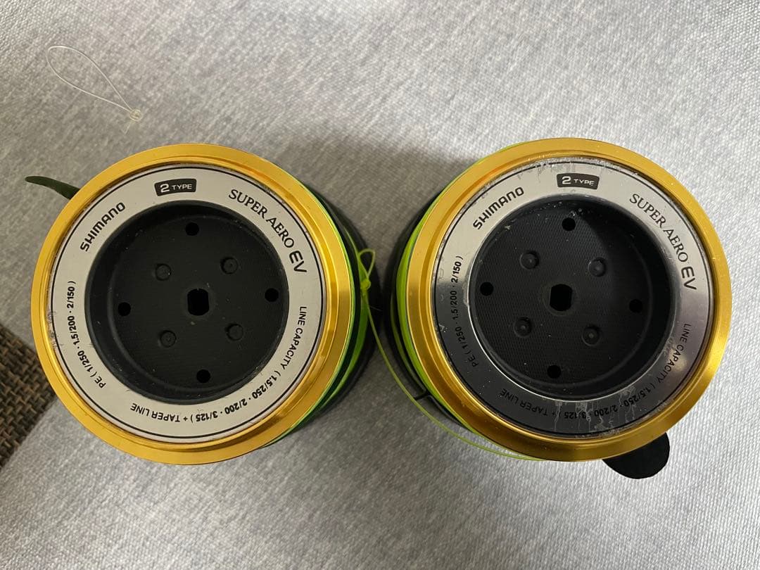 まだまだ現役　シマノ　初代スーパーエアロEV と替えスプール