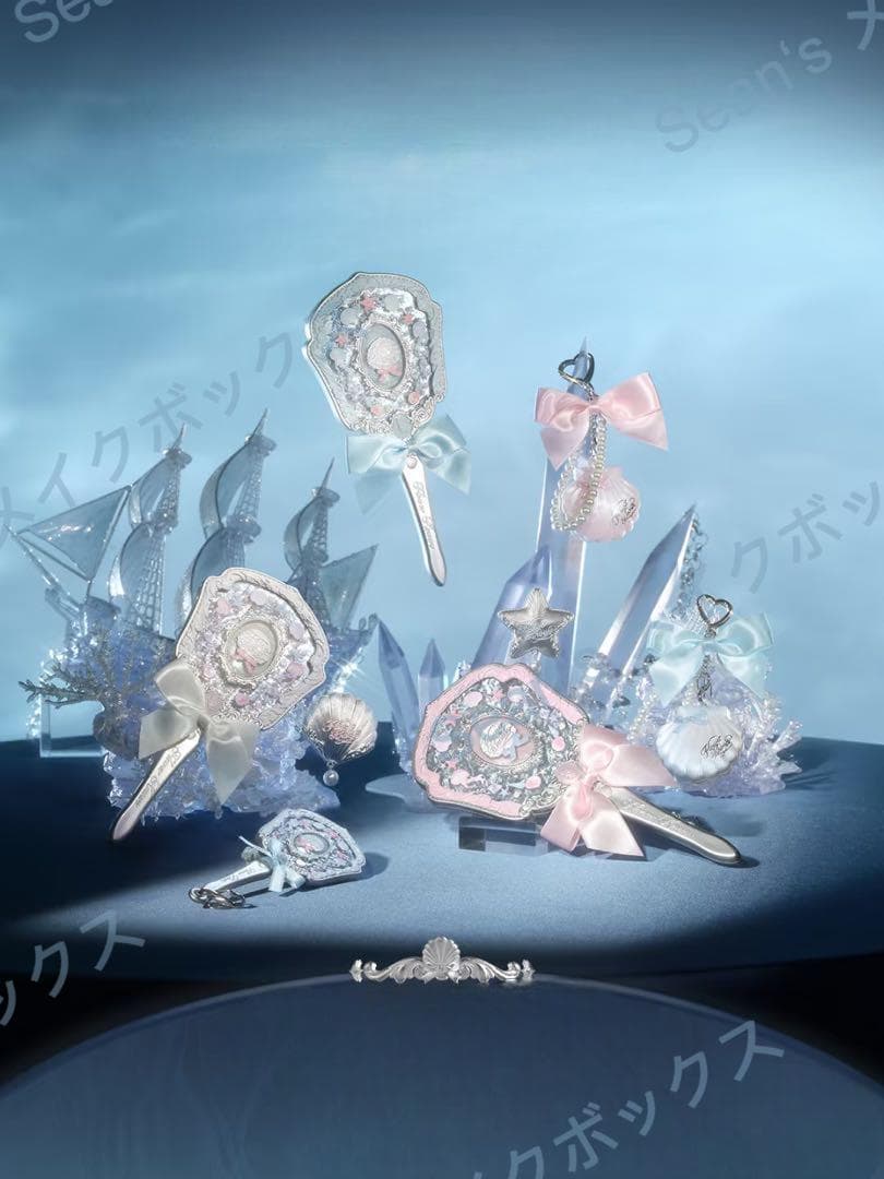 フラワーノーズ シェルズジュエリー メイクアップボックス セット