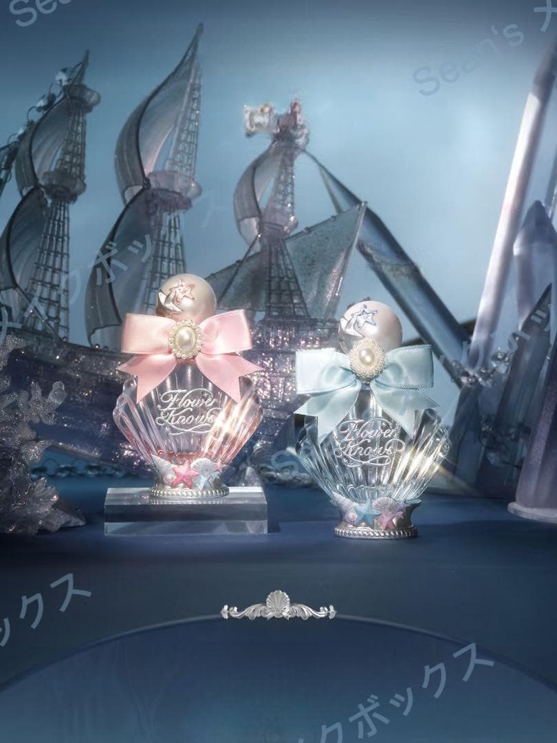 フラワーノーズ シェルズジュエリー メイクアップボックス セット