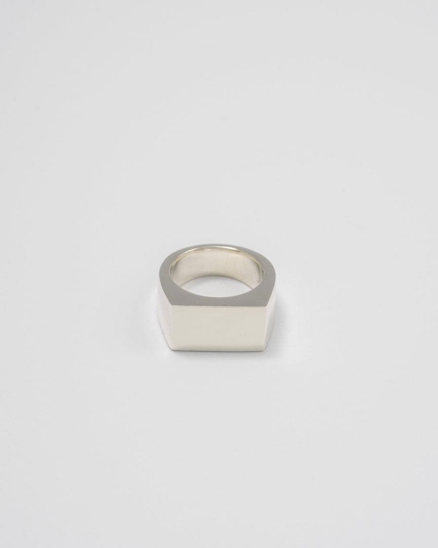 Scat \"Proto\" signet ring (SILVER) 11号