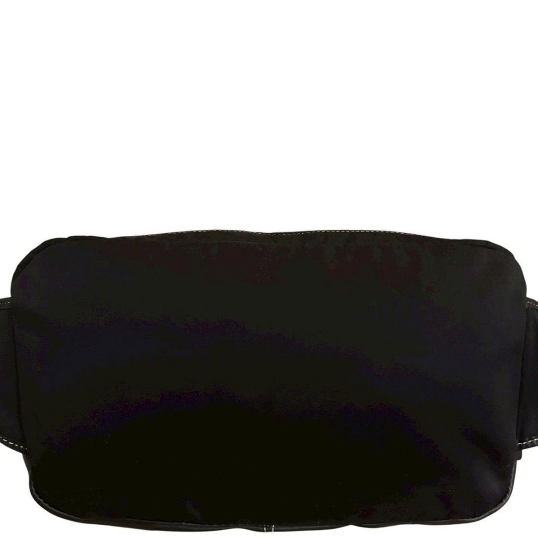 美品 COACH コーチ ウエストバッグ ウエストポーチ ナイロン レザー