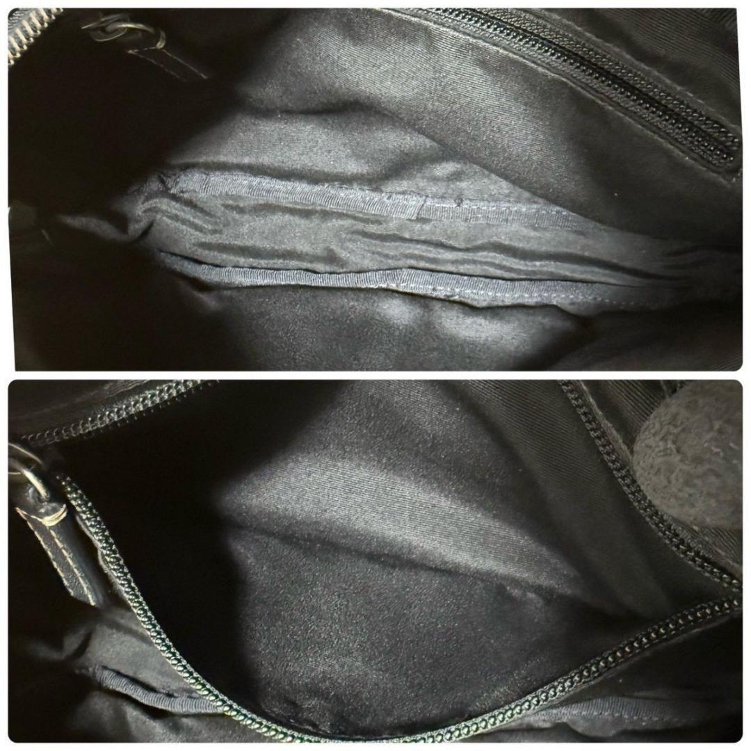 美品 COACH コーチ ウエストバッグ ウエストポーチ ナイロン レザー