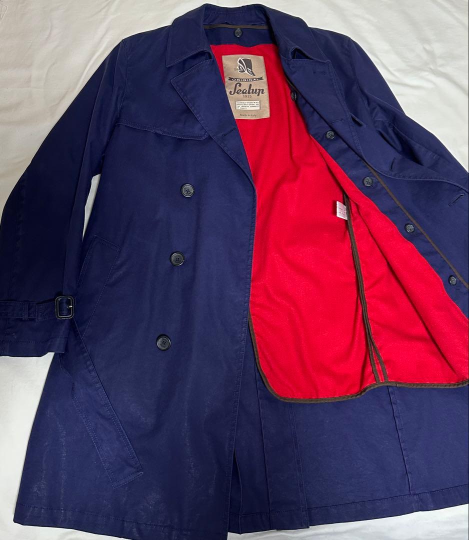 ◆イタリア製【46】SEALUP/シーラップ ◆美品！秋冬物『トレンチコート』◆