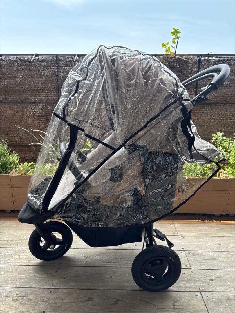 AIRBUGGY ココブレーキ フロムバースEX （レインカバー、空気入れ付）