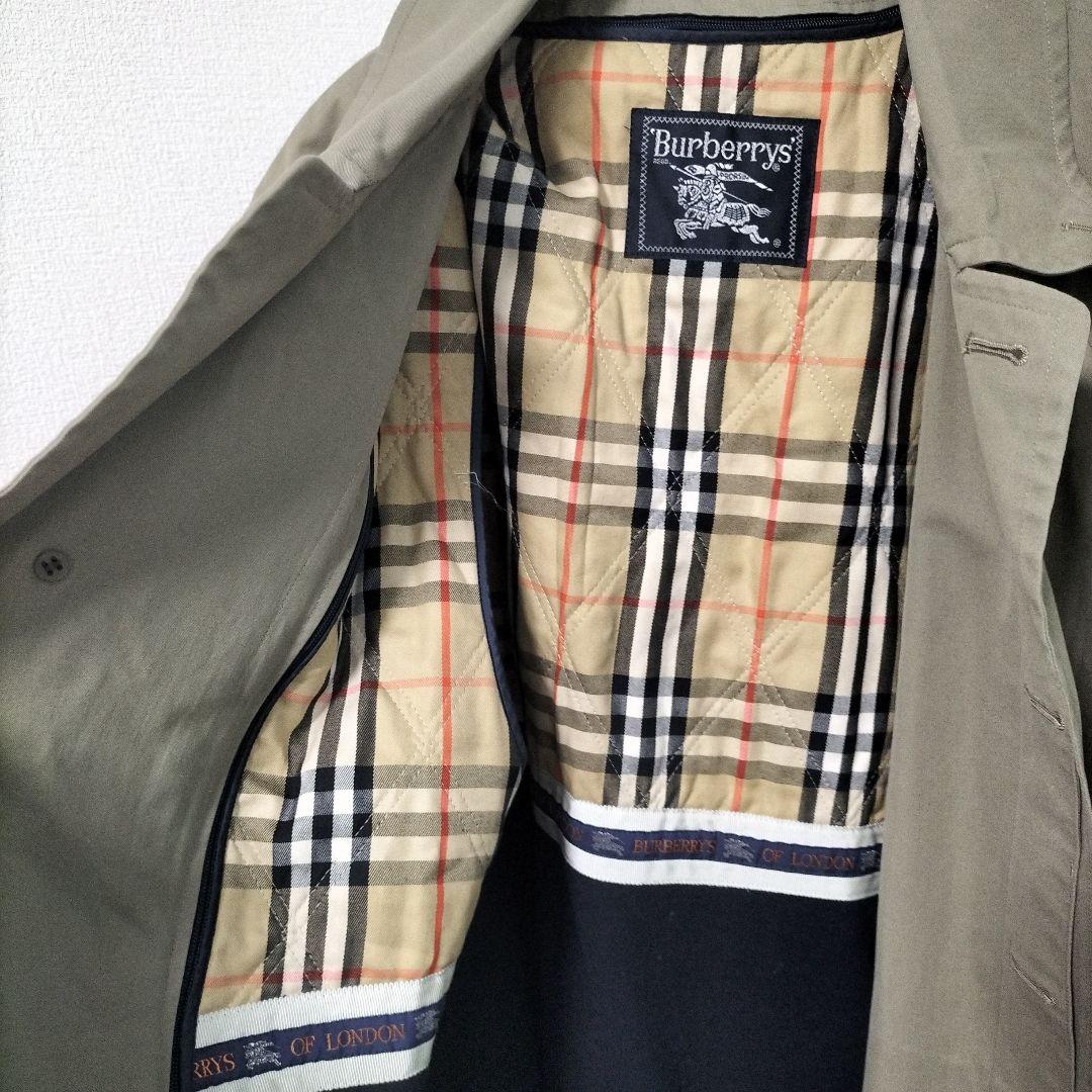 Burberry's　美品　ベージュ ステンカラーコート　ライナー　バーバリーズ