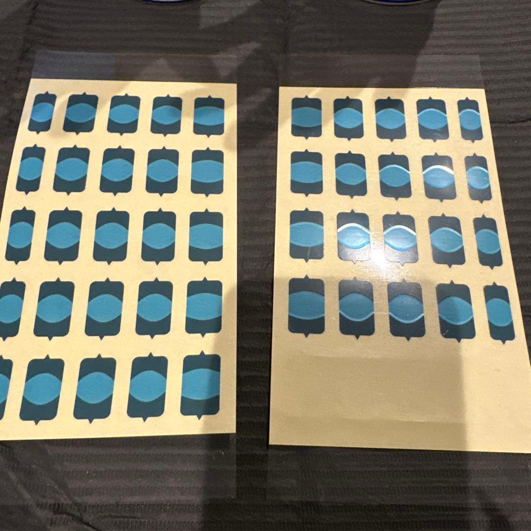 ネイリスト検定認定ハンド 右手人差し指骨折あり 認定チップ ケア用シール