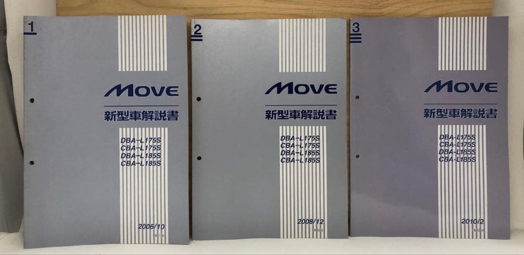 ムーヴ L175/185 サービスマニュアル