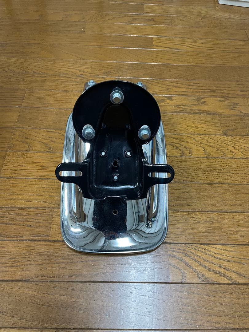 ゼファー1100 ドレミコレクション　リアフェンダー　鉄メッキ　Z2仕様