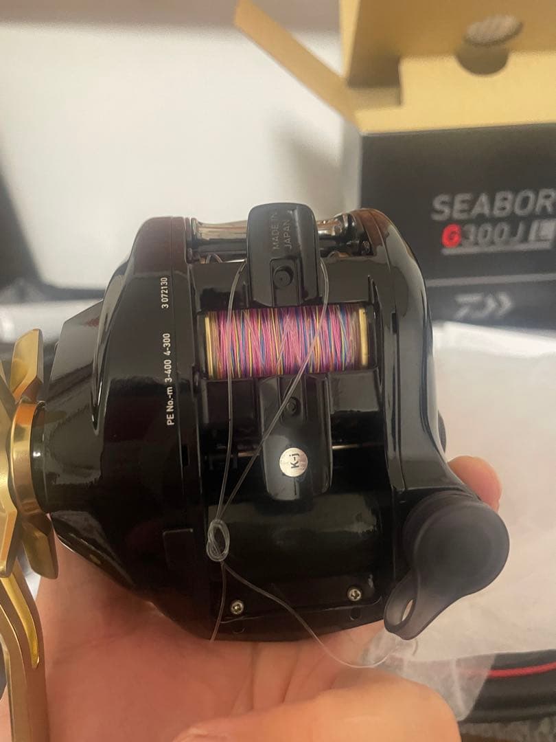 SEABORG G300JL 左ハンドル 電動リール