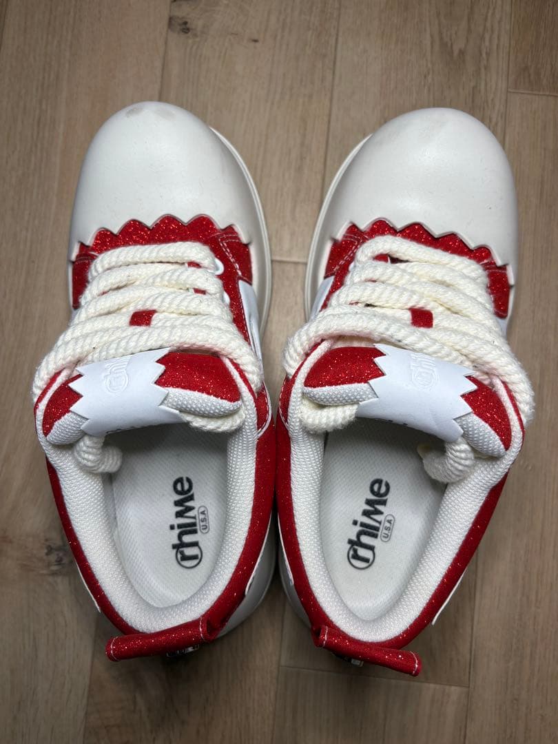 Rhimeスニーカー　レッド