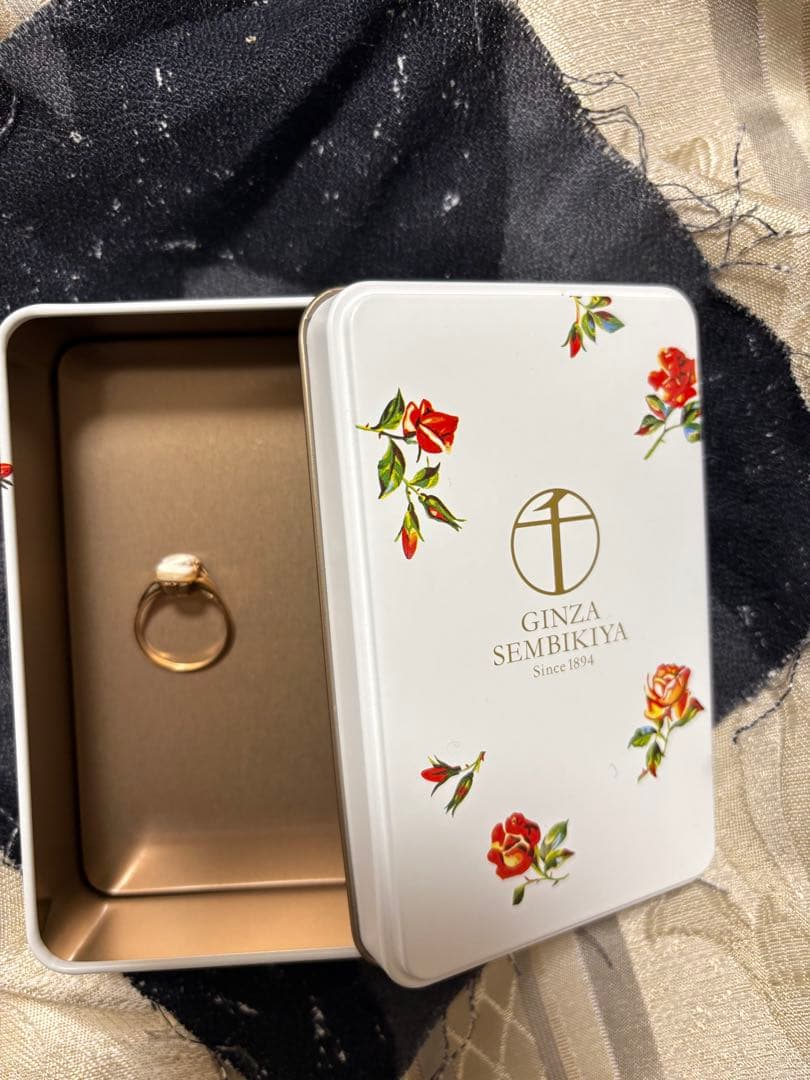 英国　アンティーク　k9 カメオ　リング　指輪　ヒグチユウコ検索samulo